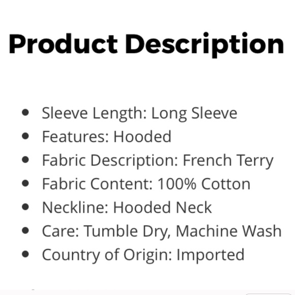 NWT Adidas Long Sleeve French Terry Sweater - Picture 6 of 6